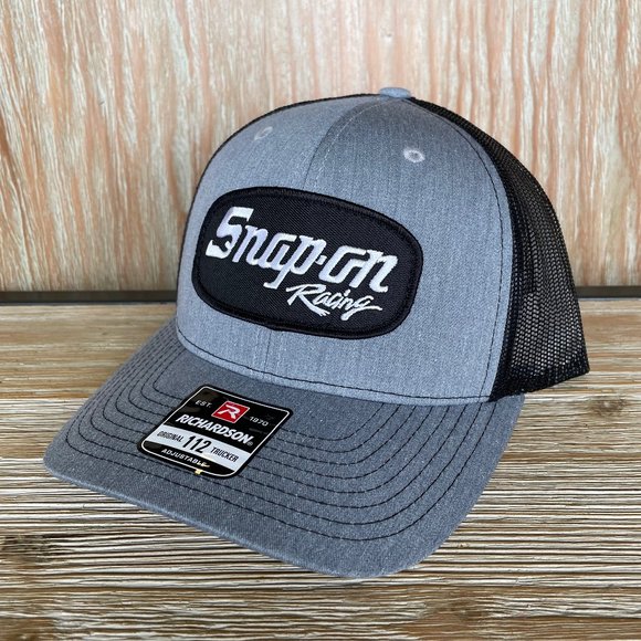 Snap-on Racing Vintage Patch Hat - Heather Gray/Black Richardson 112 - Picture 4 of 7